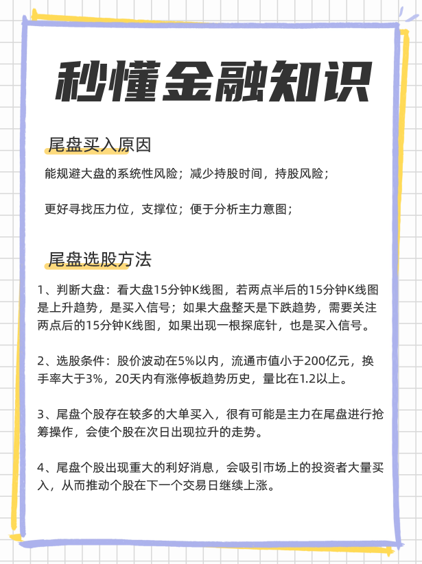 三亿体育·(中国)官方网站每天股票最佳买卖时间什么时候交易股票最好？(图2)